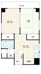 板橋本町駅 徒歩6分 5階の物件間取画像